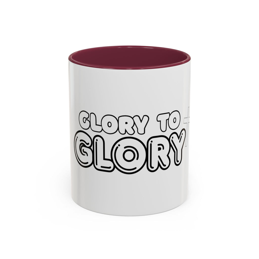 “Glory to Glory” Ceramic Coffee Mug