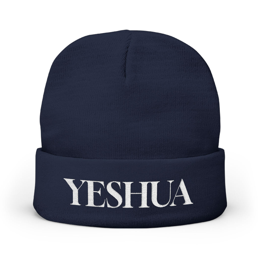 “YESHUA” Knit Beanie (Embroidery)