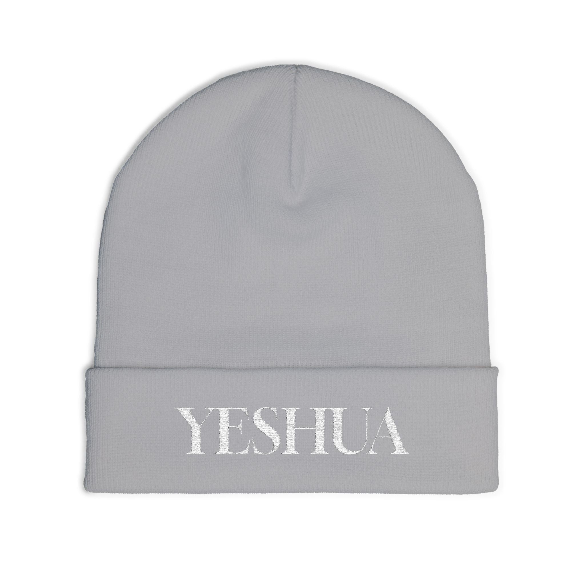 “YESHUA” Knit Beanie (Embroidery)
