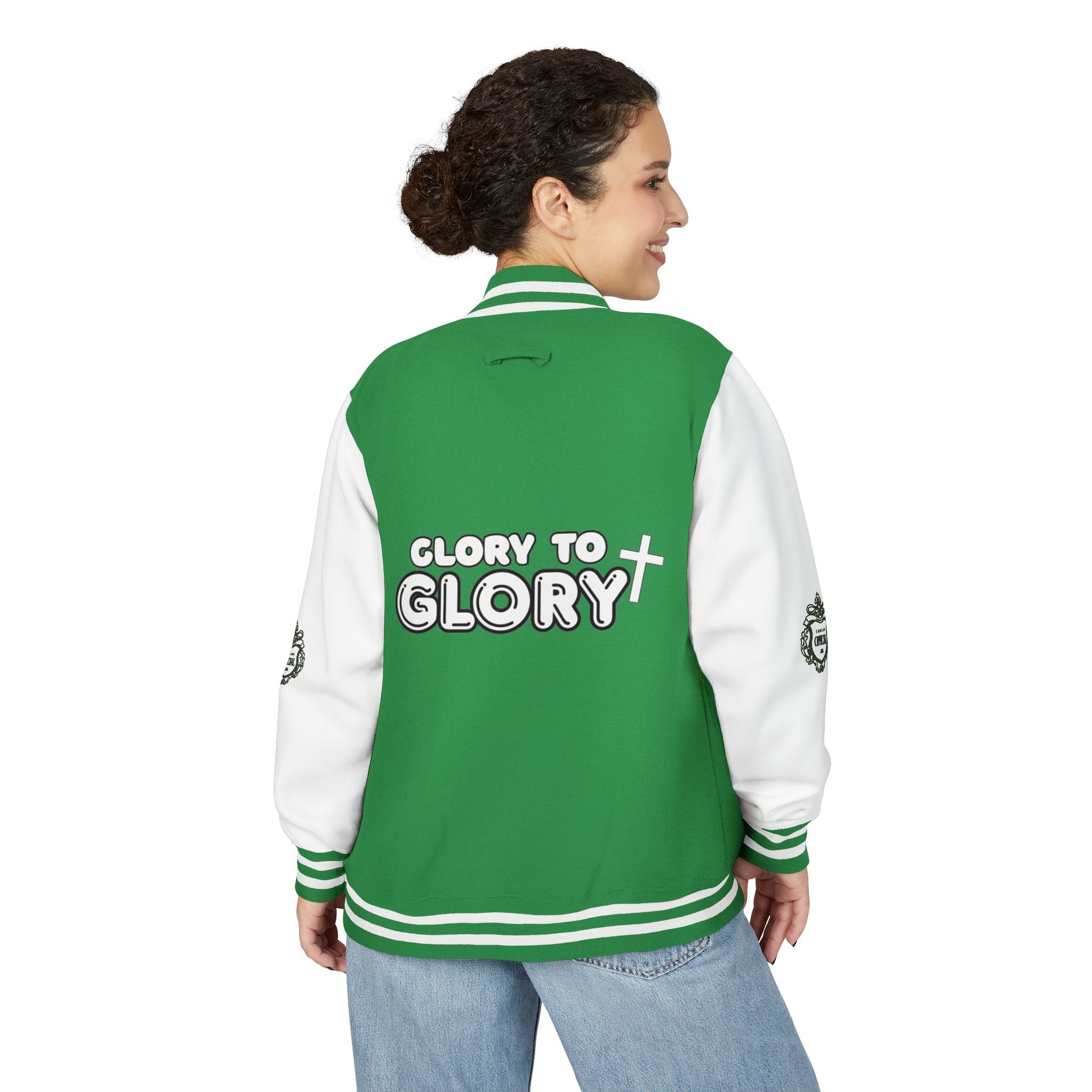 Glory to Glory Varsity Letterman Jacket
