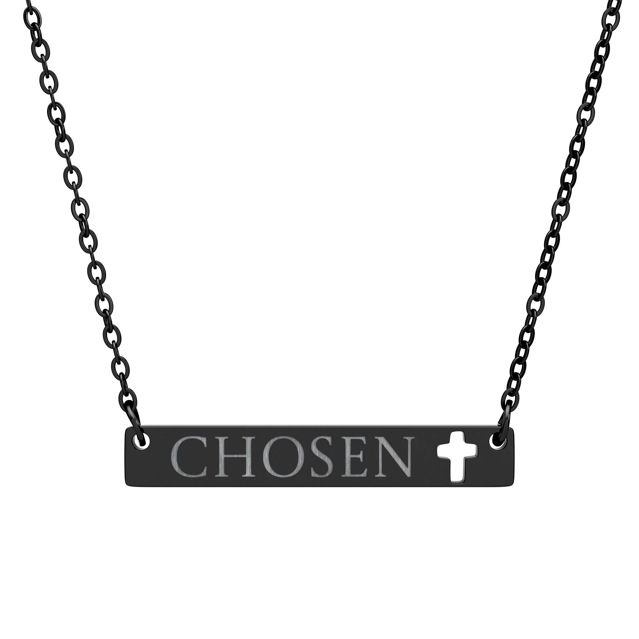 “CHOSEN” Engraved Pendant