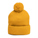 Yeshua Hamashiach Pom-Pom Knit Cap (Embroidery)