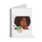 “Glory to Glory” Version 01 Spiral Notebook - Ruled Line