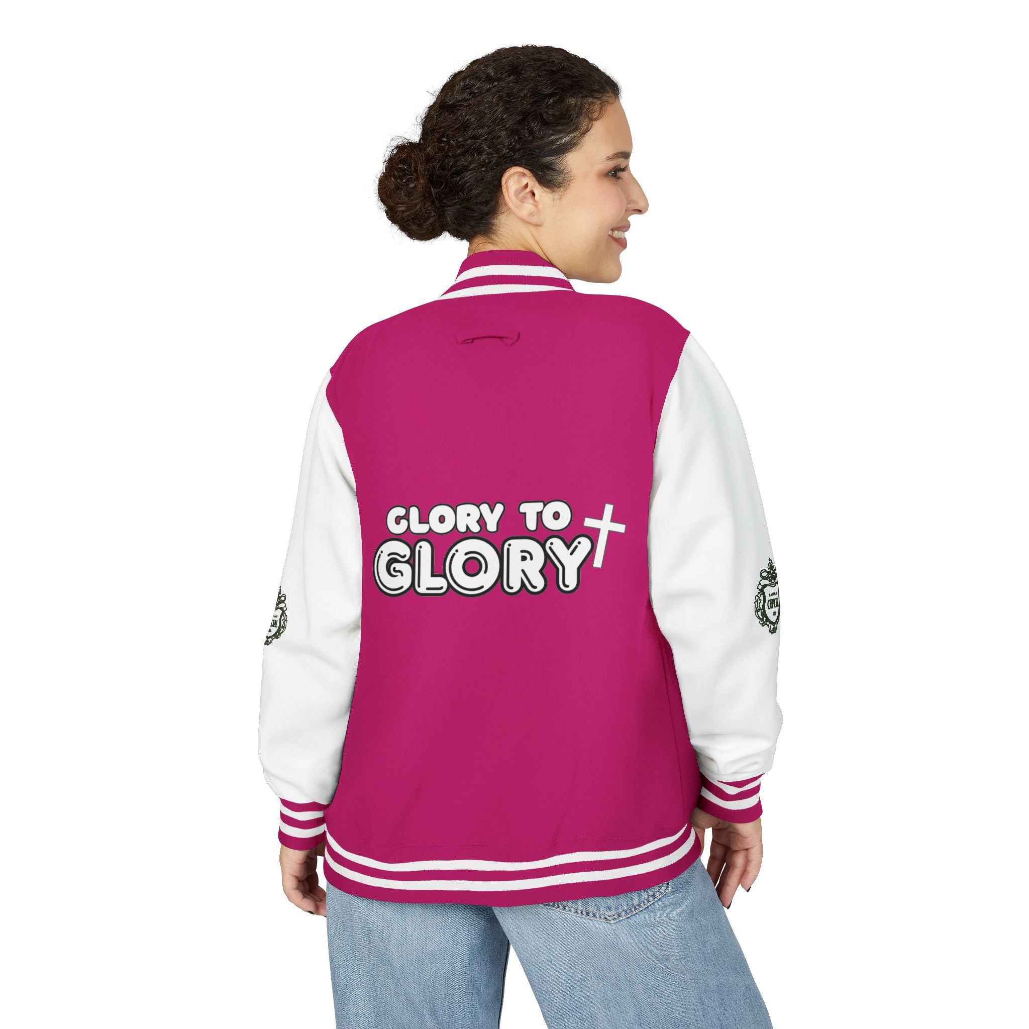 Glory to Glory Varsity Letterman Jacket
