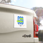 “God Rolls With Me” Car Magnet