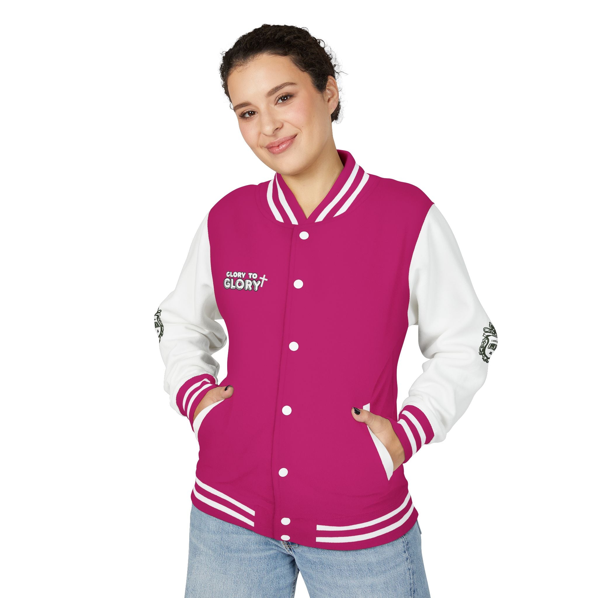 Glory to Glory Varsity Letterman Jacket