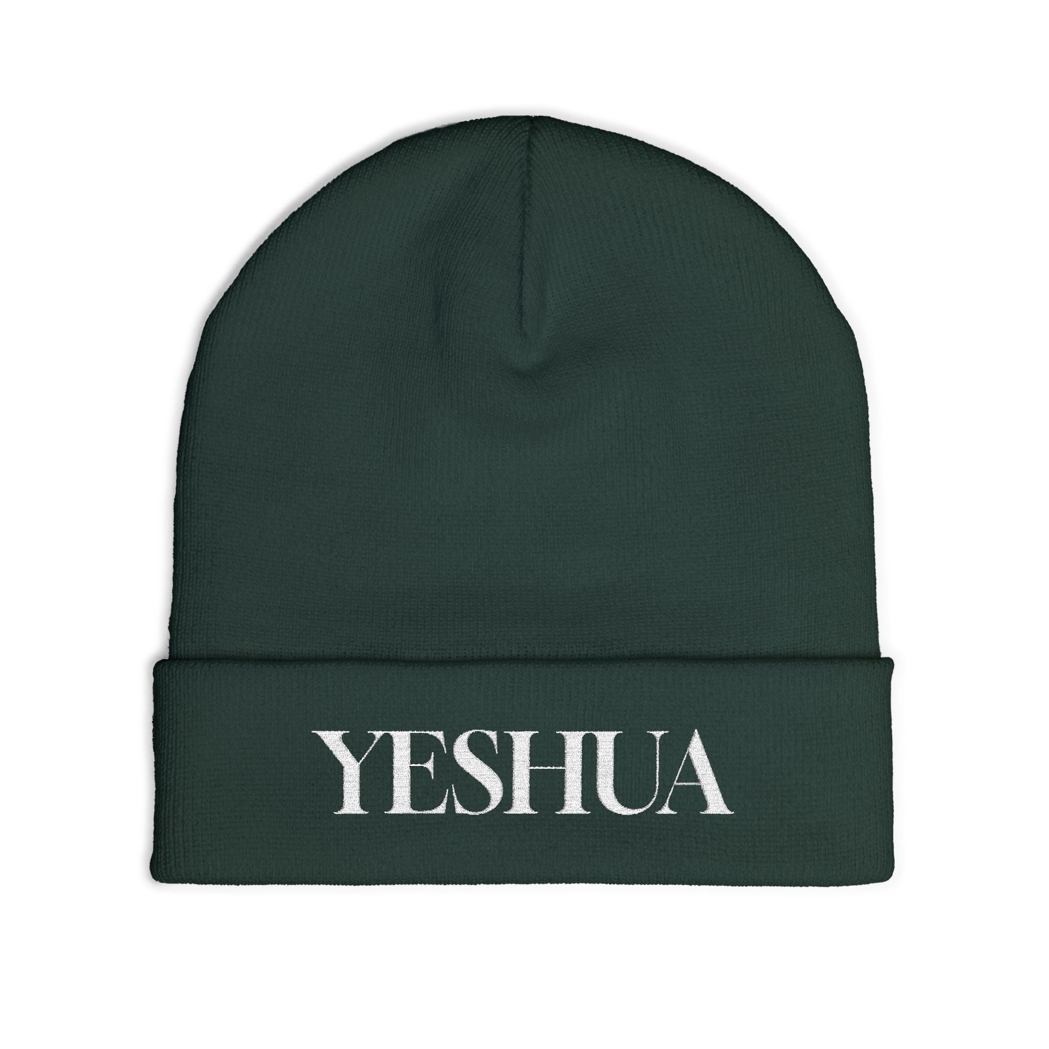 “YESHUA” Knit Beanie (Embroidery)
