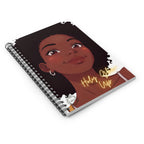The "Holy Glow-Up" Spiral Notebook – Ruled Journal for Notes