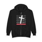 “Jesus Christ Over Everything” Zip-Up Hoodie