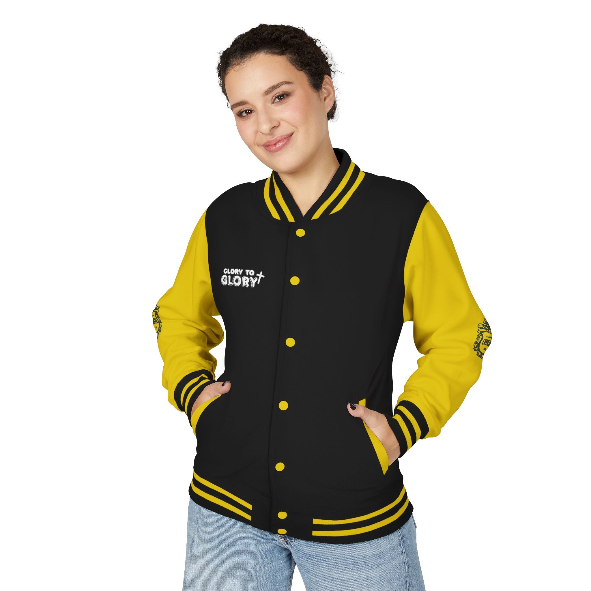 Glory to Glory Varsity Letterman Jacket