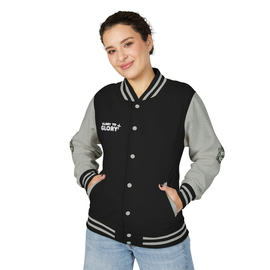 Glory to Glory Varsity Letterman Jacket