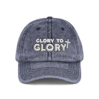 “Glory to Glory” Vintage Cap (Embroidery)
