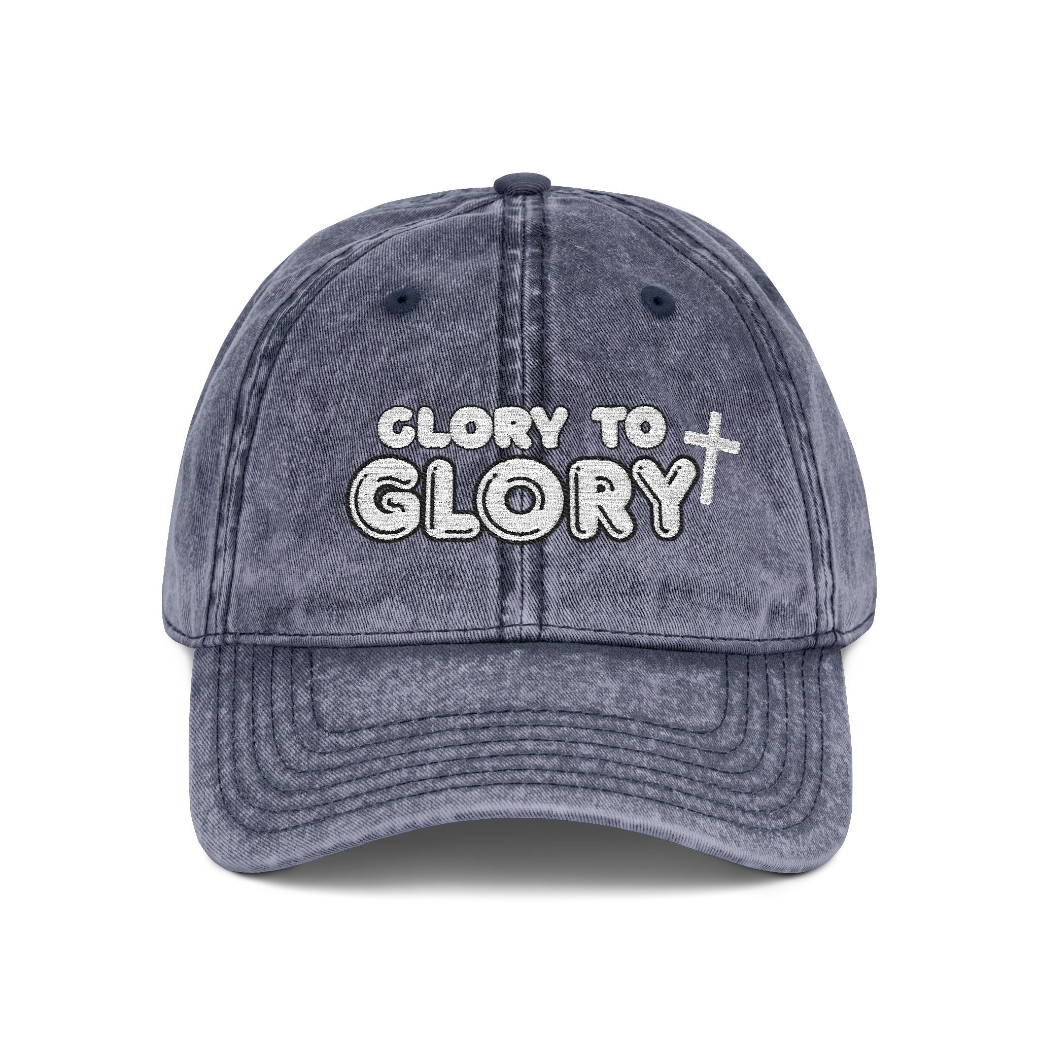 “Glory to Glory” Vintage Cap (Embroidery)