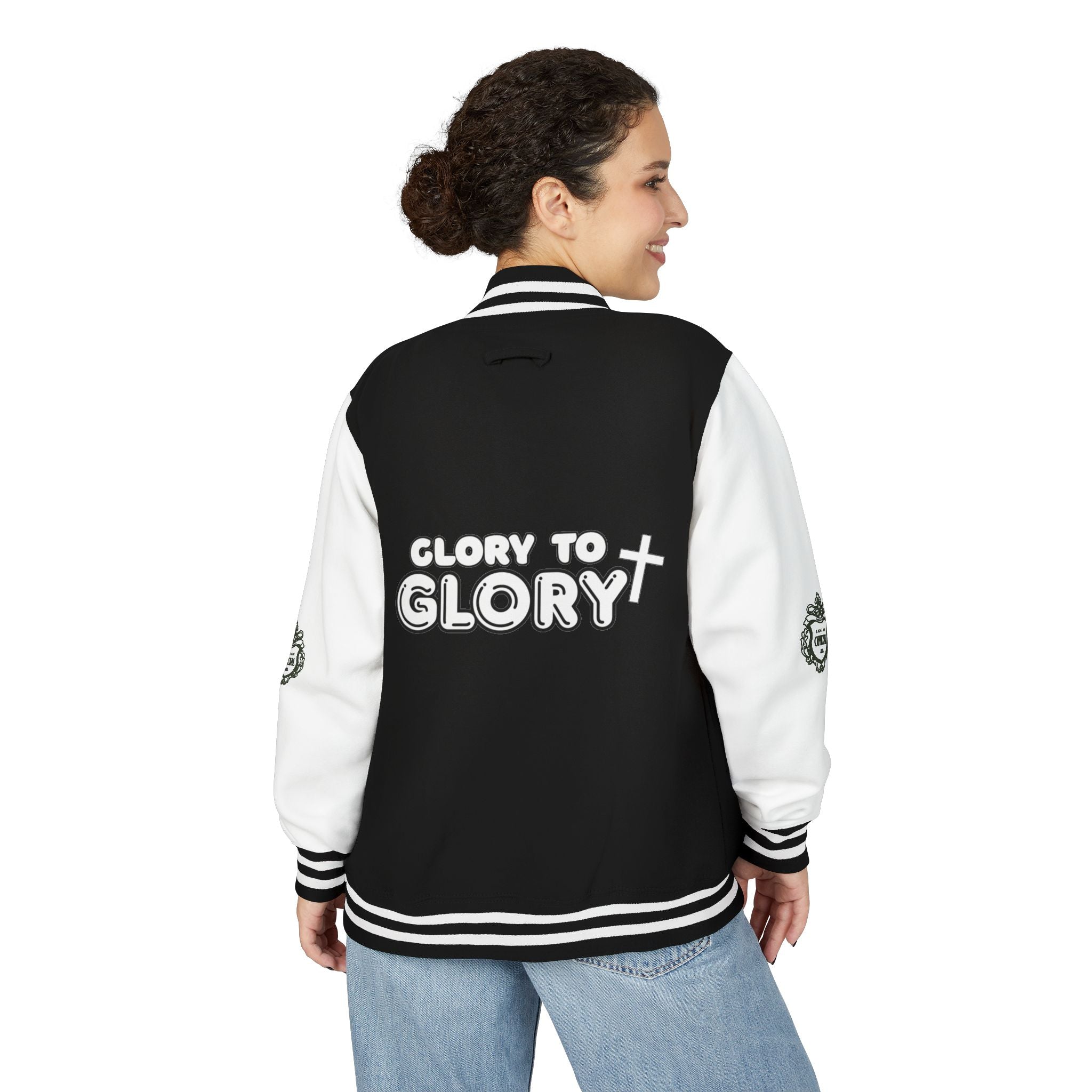 Glory to Glory Varsity Letterman Jacket