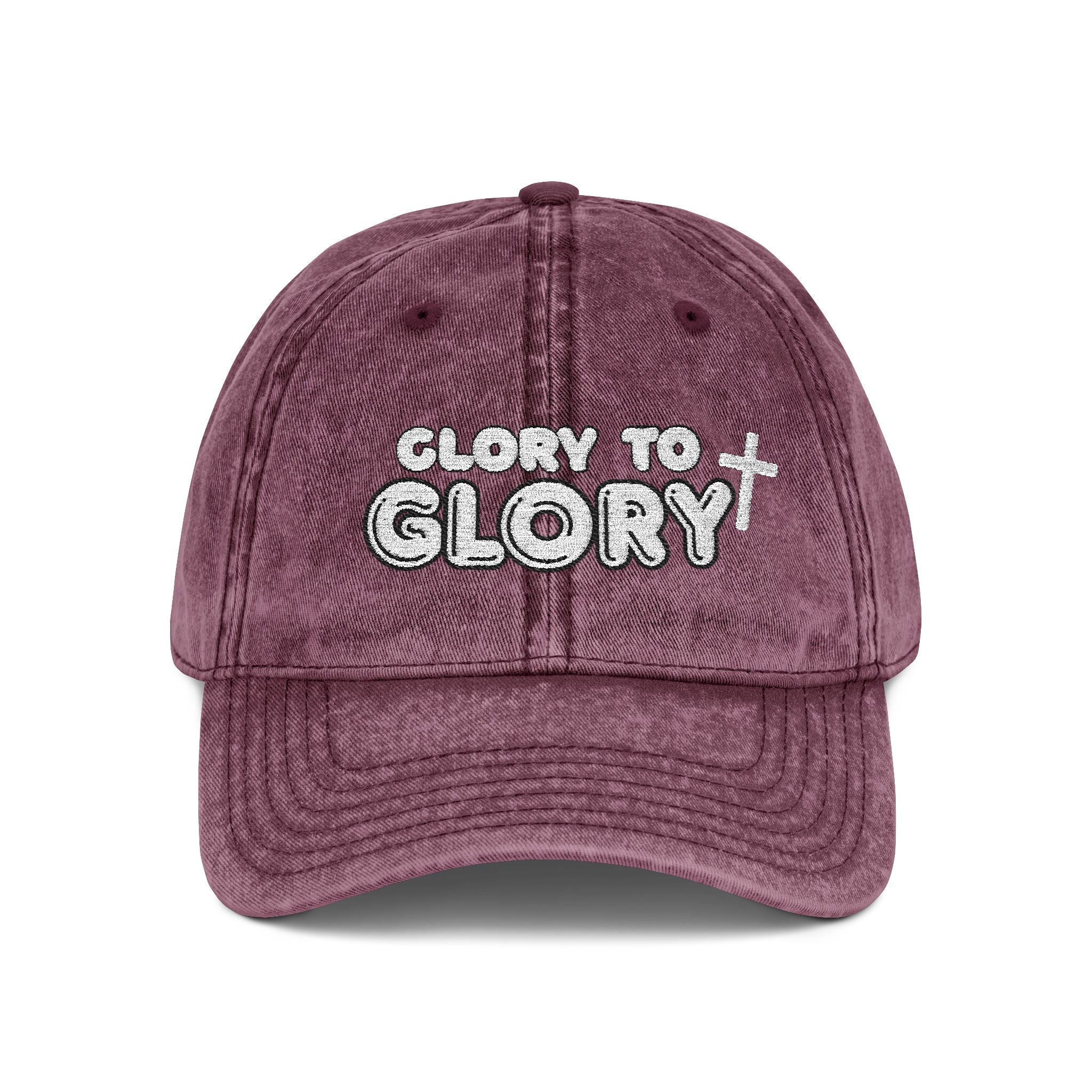 “Glory to Glory” Vintage Cap (Embroidery)