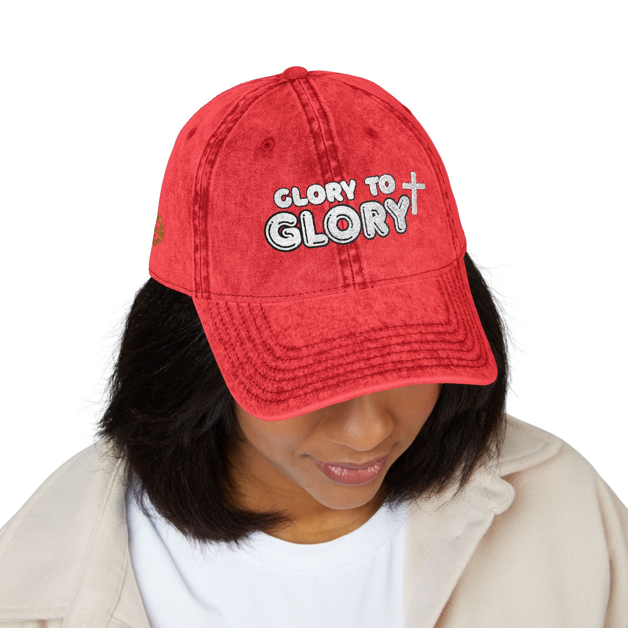 “Glory to Glory” Vintage Cap (Embroidery)