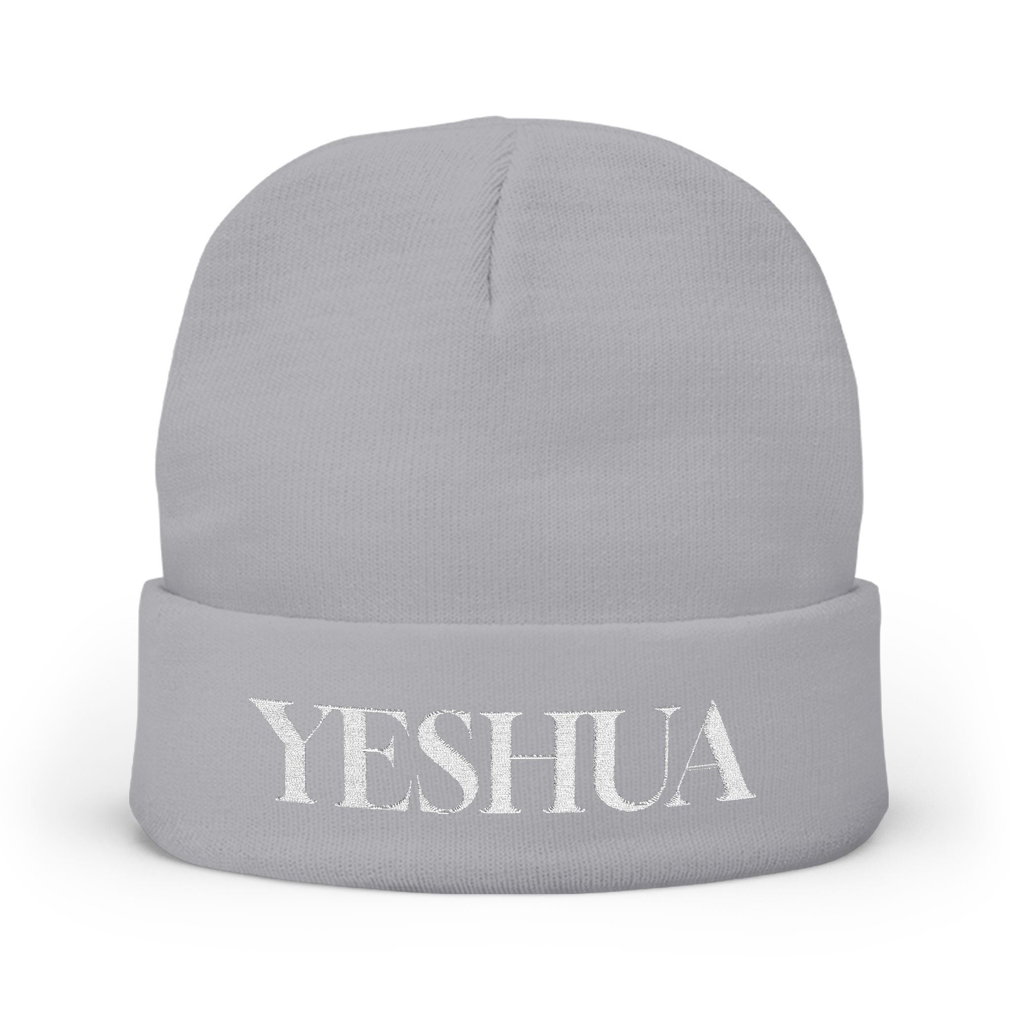 “YESHUA” Knit Beanie (Embroidery)